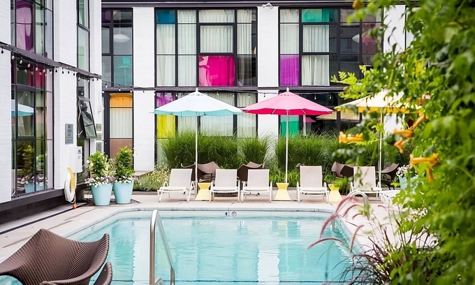 West Fens Hotel | 4 Pool View Units, 5-minute walk to Back Bay Fens! Valet Parking, Pool, Garden!