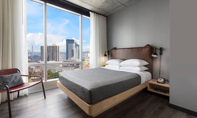 Chinatown Hotel | 4 Queen Room at Moxy Boston Downtown - Steps from Boston Common, City Views!