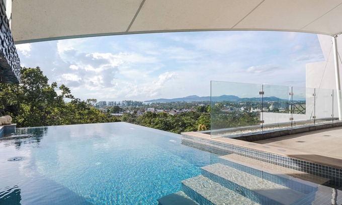 Cherngtalay Villa | 4BRHilltop Villa Pool Views Jacuzzi V203