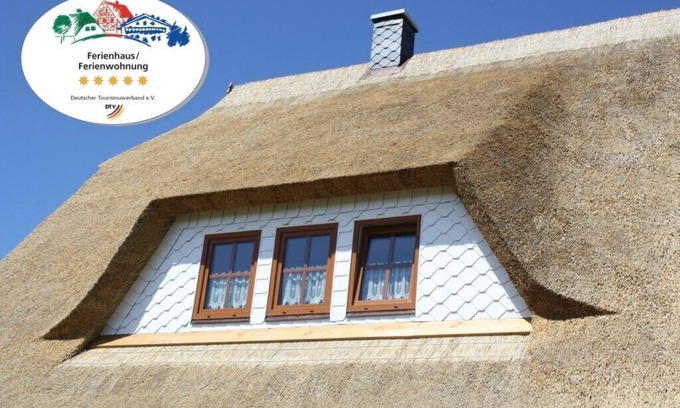 Dranske House | 5 star hotel acc. Pure DTV luxury, free of charge 200m from the beach, pets allowed