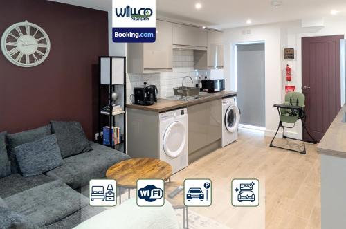 Derby House | 5BR House By WillCo Property Short Lets & Serviced Accommodation Derby With Games, Parking Perfect For Contractors