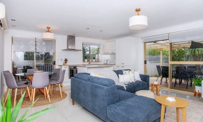 Scarborough Villa | 6 Beach Side Villa family property sleeps 6