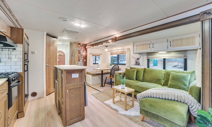 Rapid City House | 7 Mi to Torch Lake: Peaceful Retreat w/Fire Pit!