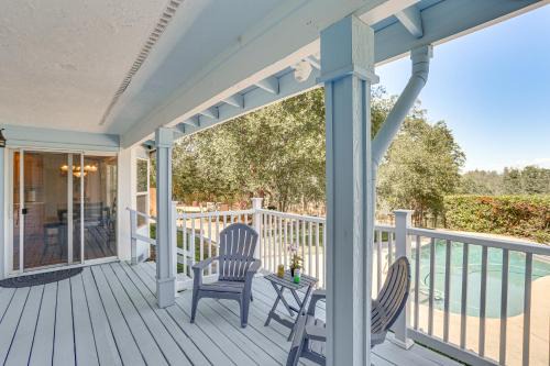Columbia House | 8-Acre Retreat Pool and Stunning Mt Lassen View!
