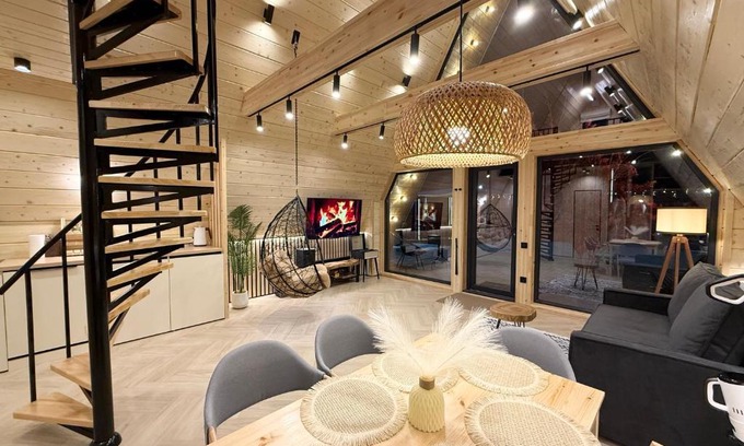 Pavlodar Ski Chalet | A-Frame LUX