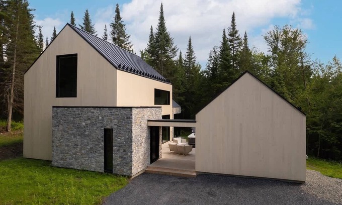 Stanstead Township Ski Chalet | Access to Lake Memphremagog - Spa - Sauna - Persée