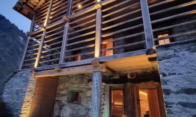 Pedemonte Ski Chalet | ad maiora baita walser chalet with spa