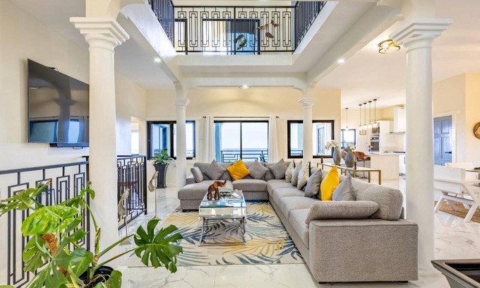 Salt Gut Villa | Adina View: Elegant, Luxury Villa w/Ocean Views, Pool, Jacuzzis, Chef & WiFi