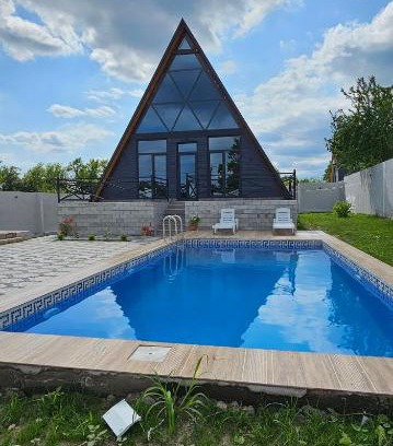 Gabala Villa | Aframe villa Good scenery