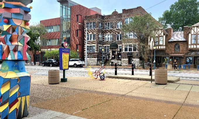 St. Louis Apartment | Albert Hall Renovated Delmar Loop-WU