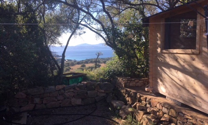 Cargese Ski Chalet | All-window chalet, in the heart of nature with a sublime view