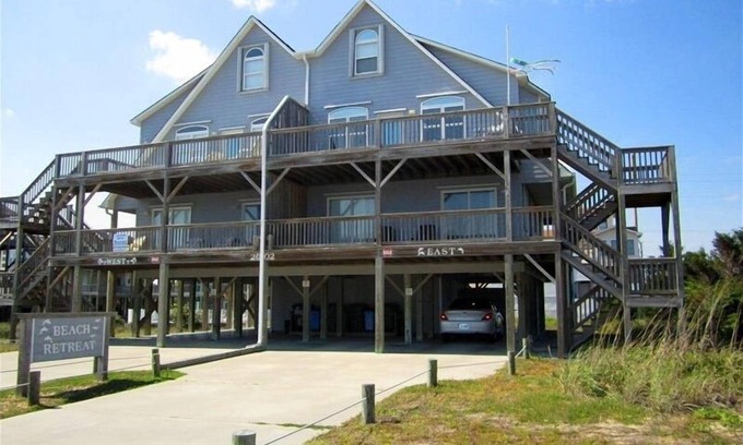 Emerald Isle Cottage | Almost Ocean Front, 2nd Row, Great Ocean Views, Easy Beach Access, Quiet Street