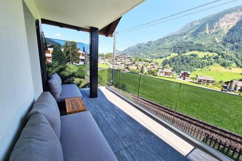Disentis Apartment | Alpine Retreat & Sauna