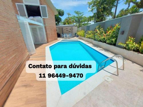 Jardim Virginia House | Alto padrão com piscina 300m da praia