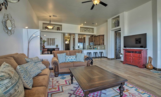 Alto House | Alto Townhome w/Patio, 19 Mi to Ski Apache