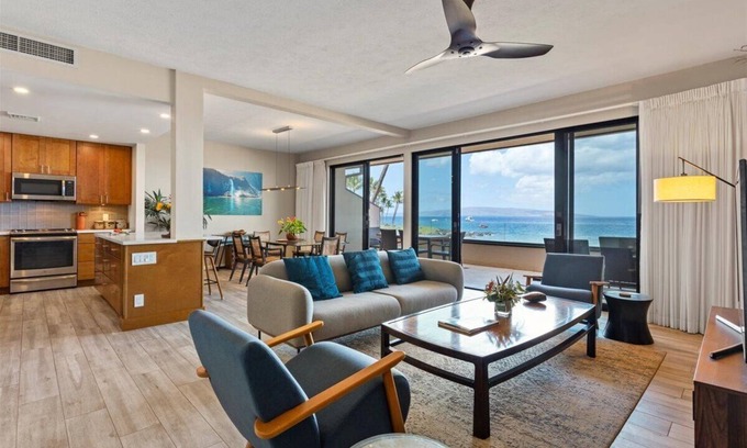 Wailea Condo | Amazing Oceanfront Platinum Condo; Gorgeous Views. Whales. Step in Snorkeling.