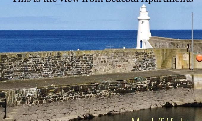 Macduff House | Amazing sea & harbour views of the Moray Firth North Aberdeenshire Scotland.