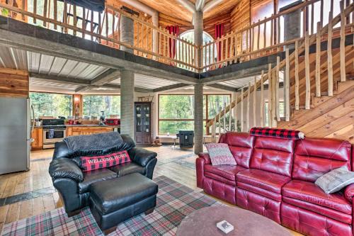 Angel Fire House | Angel Fire Cabin with Deck about 2 Mi to Ski and Hiking!