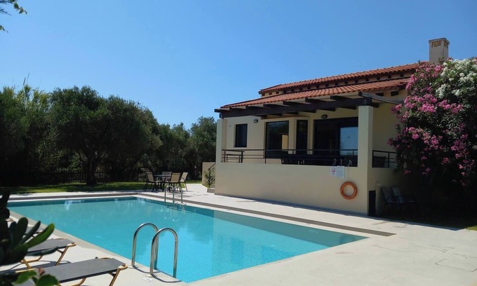 Pyrgos Psilonerou Villa | Anna Maria Villa,Pirgos-Villas, 300mFrom The Sea