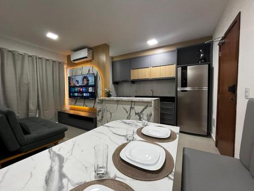 Morada do Ouro Apartment | Apê Completo com Cozinha e Sala Confortável