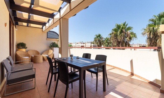 Polignano a Mare Apartment | Apartment 'Attico D'amare' with Private Terrace, Wi-Fi and Air Conditioning