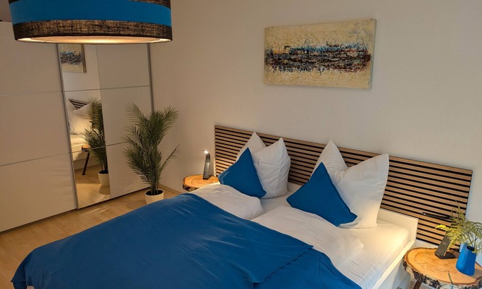 Unterkirnach Apartment | Apartment 'Fuchsbau' with Lake View and Balcony