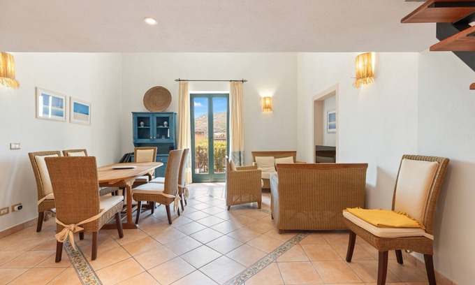 Bosa Historic Centre Apartment | Apartment 'La Residenza Color Del Mare' with Balcony, Wi-Fi and Air Conditioning