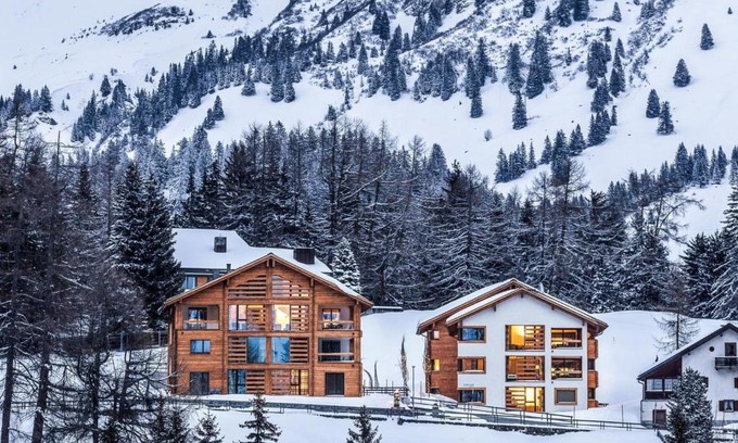 Parpan Apartment | Apartment Turrabuel 4-Bett Maisonette by Interhome