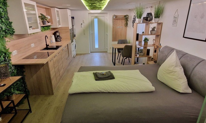 Roding Apartment | Apartment with private SAUNA, SMART-TV, WLAN, 1 DELUXE double bed
