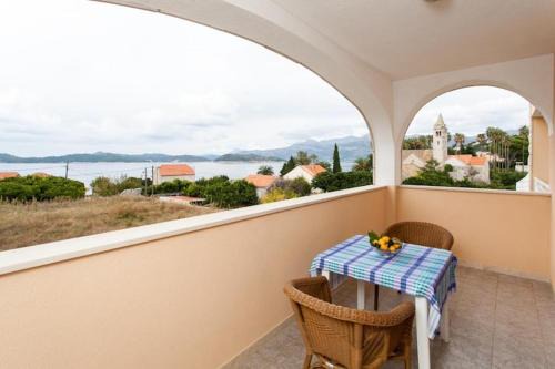 Lopud Island Apartment | Apartments Ana Lopud - Studio with Balcony and Sea View-2