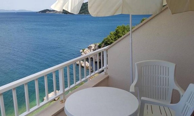 Drasnice Apartment | Apartments Jereb - One Bedroom Apartment with Balcony and Sea View (Sanda)