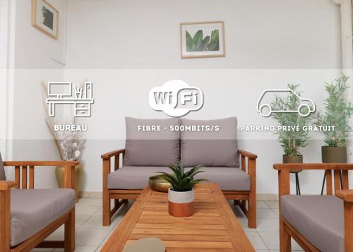 Schoelcher Apartment | Appart. T3 Les Hauts de Madiana