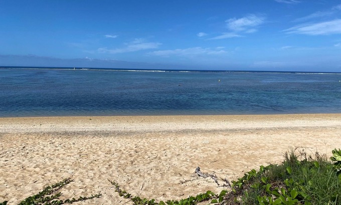 La Saline Les Bains Apartment | Appartement 'Le Margouillat' Face au Lagon Avec Jardin
