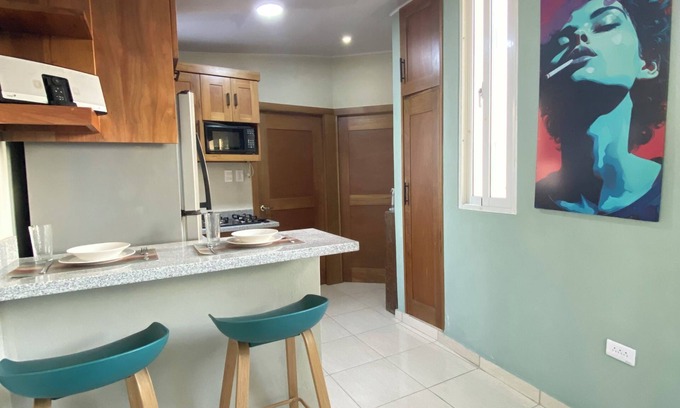 Santiago de los Caballeros Condo | Apt. Ideal quiet and central location in Santiago