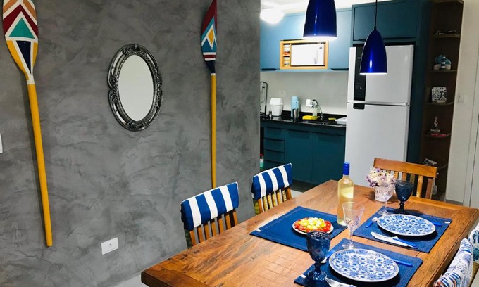 Umuarama Apartment | Apt Familiar-Condomínio fechado UBATUBA