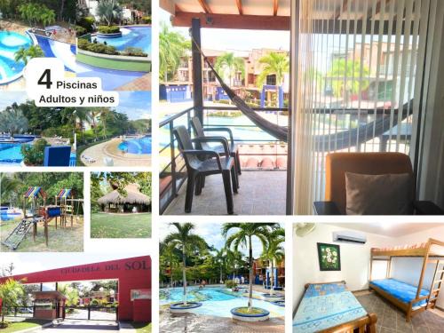 San Jeronimo Apartment | "Apto 2 Habit, 4 piscinas, Dcto GENIUS, Check in-out extendidos, a 1 cuadra del parque -Ciudadela del Sol-"