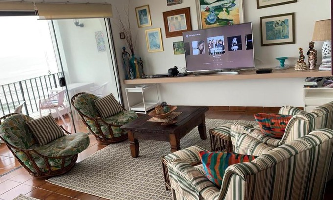 Vila Luis Antonio Apartment | Apto Guarujá de frente para o mar - Praia Astúrias