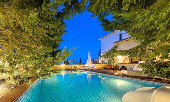 Mouzaki Villa | Ark Luxury Villa with private pool, breathtaking views, 4 bedrooms