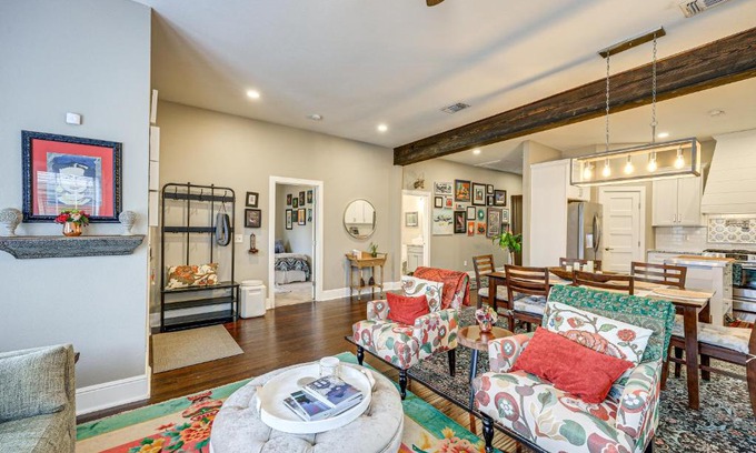 Nevada Street House | Artsy Bungalow with Yard in Dtwn San Antonio