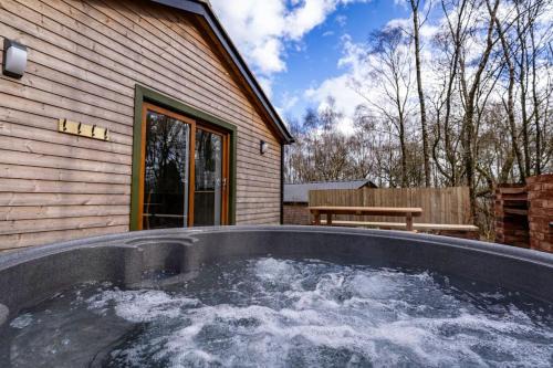 Farley House | Ashenhurst, woodland lodge with hot tub for 4