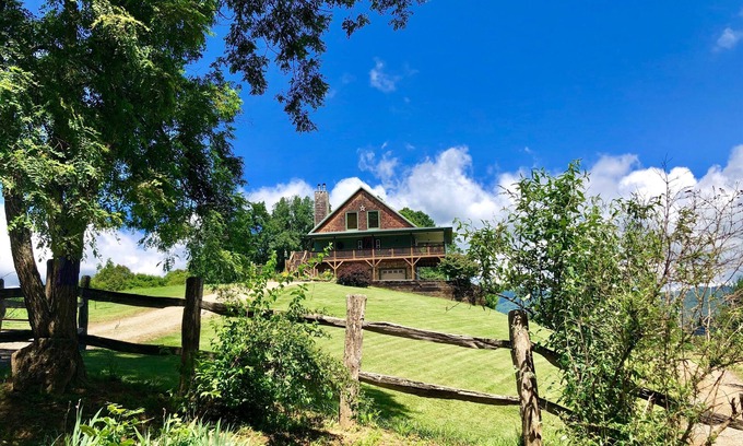Burnsville House | Asheville Area-33 Acre-Mountain Top Home