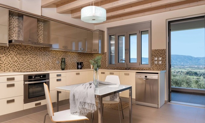 Argassi Villa | Astarte Villas - Pearl Private Villa with Pool