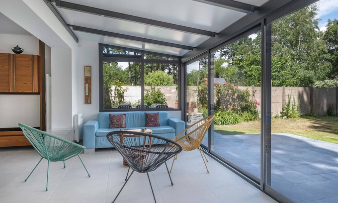 Mesquer Ski Chalet | At 100 meters from the sea, beautiful house for 9