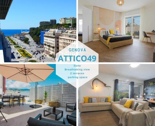 Foce Apartment | Attico 36 e 49 terrazza vista mare e parcheggio grande