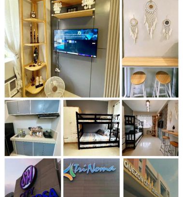 Project 8 Apartment | Bali Theme Near SM North Trinoma LRT Roosevelt Netflix Fast Internet