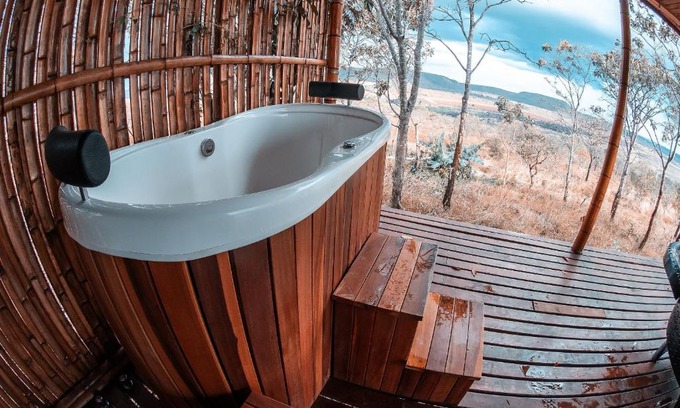 Alto Paraiso de Goias House | Bangalô Citrino View - Viagem Inspirada