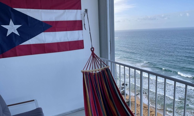 La Pared Apartment | Beach Front and river mouth front near El Yunque Rain Forest!