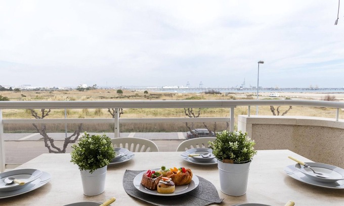 La Pineda Apartment | Beachfront Apartment with Pool, Playground, and Nearby Attractions in La Pineda