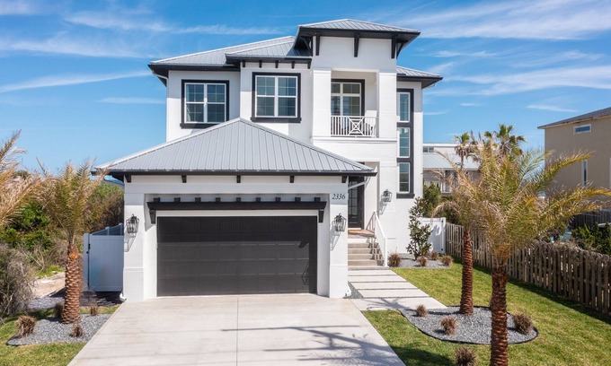 Flagler Beach House | Beachfront Oasis with Private Beach Access