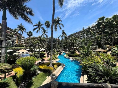 Marina Vallarta Apartment | Beachfront Stay with 3 Pools Spa Gym Kids Club and Tennis